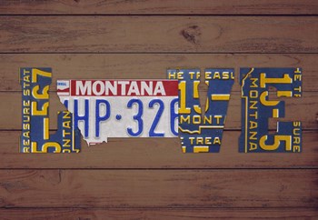 MT State Love by Design Turnpike art print