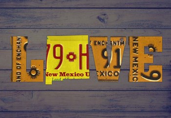 NM State Love by Design Turnpike art print