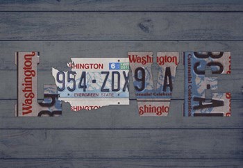 WA State Love by Design Turnpike art print
