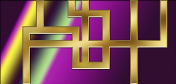 Abstraction 5 by Art Deco Designs art print