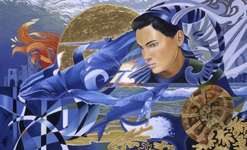 Atlantis Rising by Graeme Stevenson art print