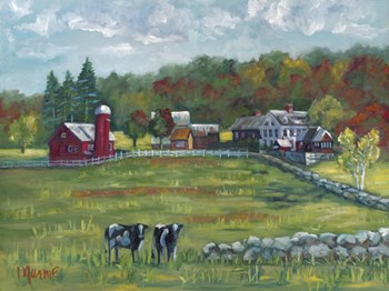 Hints Of Fall by Marnie Bourque art print