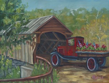 Out For Delivery by Marnie Bourque art print