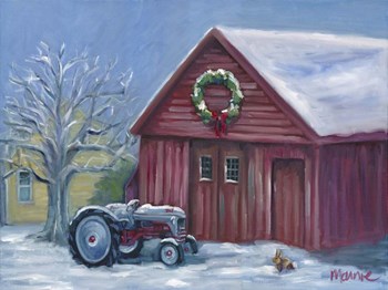 Fresh Snow by Marnie Bourque art print