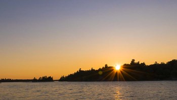 Good Night River by Brenda Petrella Photography LLC art print