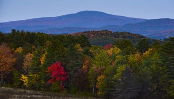 Smarts Mountain In Autumn by Brenda Petrella Photography LLC art print