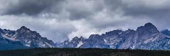 Stormy Peaks by Brenda Petrella Photography LLC art print