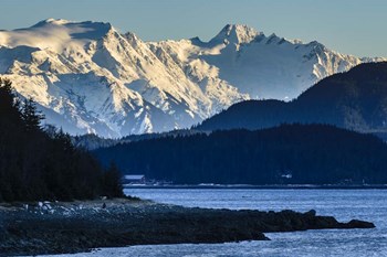 Where The Mountains Meet The Sea by Brenda Petrella Photography LLC art print