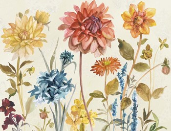 Dancing Flowers by Marietta Cohen art print