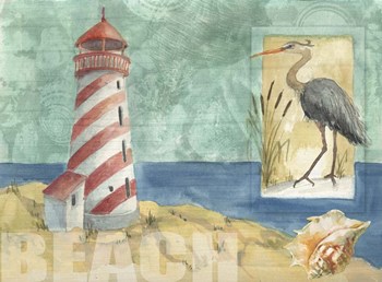 Lighthouse1 by Marietta Cohen art print