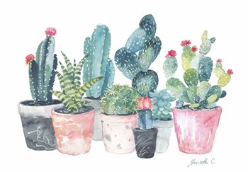 Cactus by Marietta Cohen art print