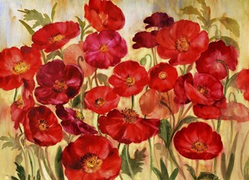 Red Poppies by Marietta Cohen art print