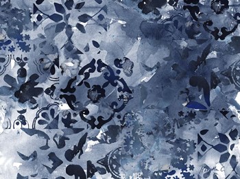 Tie Dye Big A by Marietta Cohen art print