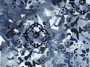 Tie Dye Big B by Marietta Cohen art print