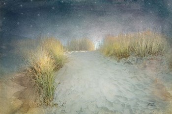 Starlight Beach by Ramona Murdock art print