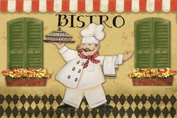Bistro Chef by Jean Plout art print