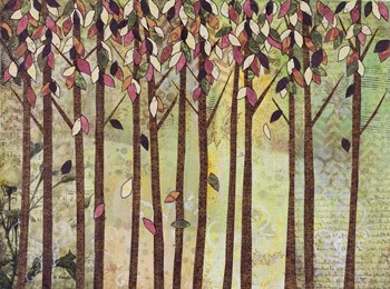 Fall Trees by Let Your Art Soar art print