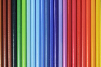 Coloured Pencils 1 by Tom Quartermaine art print