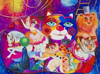 Circus by Oxana Zaika art print