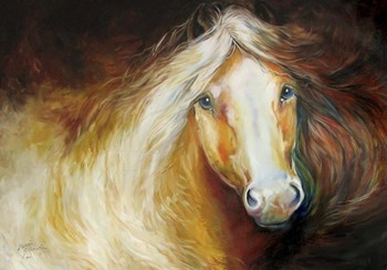 Autumn Breeze Equine by Marcia Baldwin art print