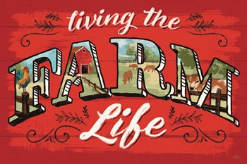 Farm Life V by Janelle Penner art print