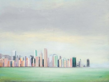 New York Skyline by Julia Purinton art print