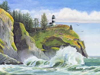 Cape Disappointment by Mary Irwin art print