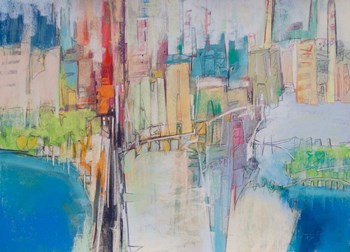 City 14 by Jennifer Gardner art print