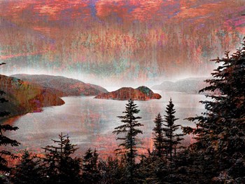 Lake Scape by Surma &amp; Guillen art print