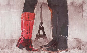 Kiss Kiss Paris by Surma &amp; Guillen art print