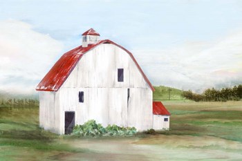 Red Barn I by Isabelle Z art print