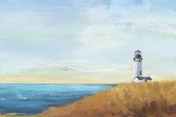 Ocean Lighthouse by Allison Pearce art print