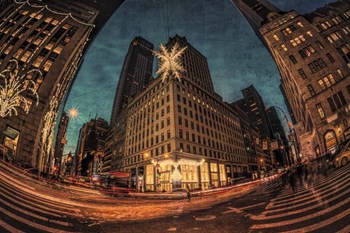 NYC Ornamental Snowflake by Franklin Kearney art print