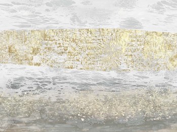 Gilded Textures I by Jennifer Goldberger art print