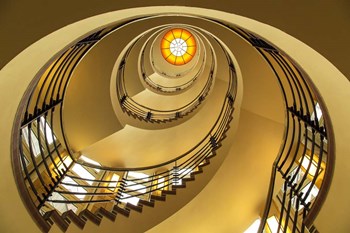 Yellow Staircase by Duncan art print
