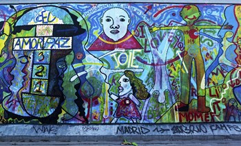 Berlin Wall 2 by Duncan art print