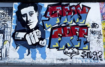Berlin Wall 4 by Duncan art print