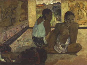 Te Rerioa by Paul Gauguin art print