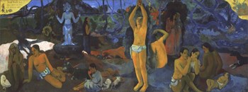Painting, 1897 by Paul Gauguin art print