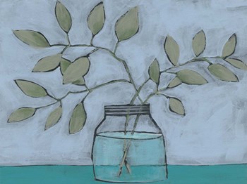 Jar of Stems II by Regina Moore art print