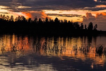 Fools Hollow State Park Sunset 2 by Tom Brossart art print