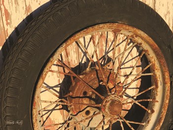 Tire by Cindy Jacobs art print