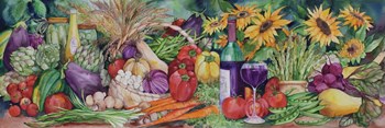 Vegetable Medley by Kathleen Parr McKenna art print