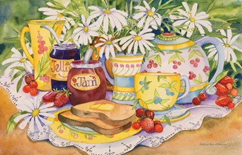 Jam and Jelly by Kathleen Parr McKenna art print