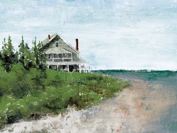 Beach Cottage Life by Marie-Elaine Cusson art print