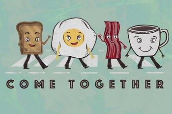 Come Together by Longfellow Designs art print