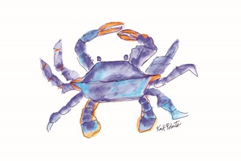 Crabwalk by Kait Roberts art print