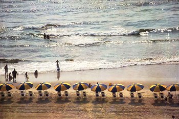 A Day at the Beach by Debra Van Swearingen art print