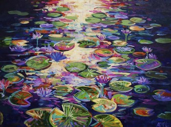 New Orleans Lilly Pound by ADEL art print