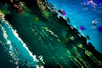 Painted on Water 03 by Anita Vincze art print